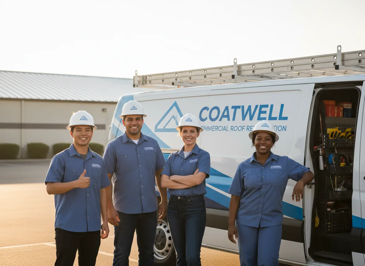 Commercial roof coating company in Waddy, KY